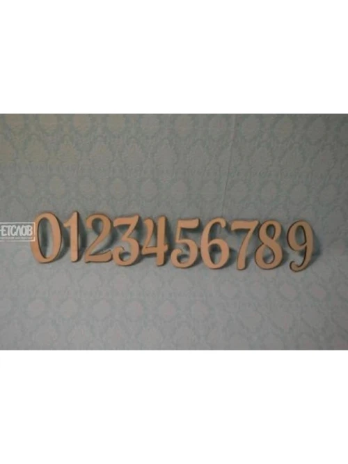 Цифра (выс.7см) 18-012 0 - фото 1