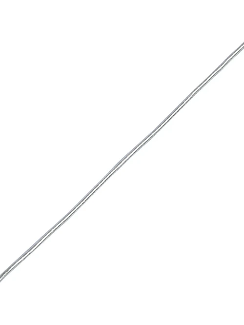Шнур эластичный 1.5мм GC-015ME серебро 1м - фото 5