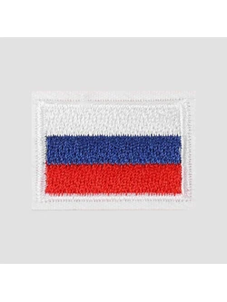 Термоаппликация 4699322 флаг россии 35х25мм