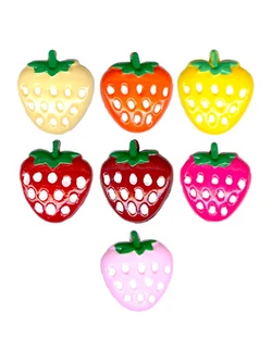 Пуговица пластик 16мм AY8000 1шт D516 малиновый